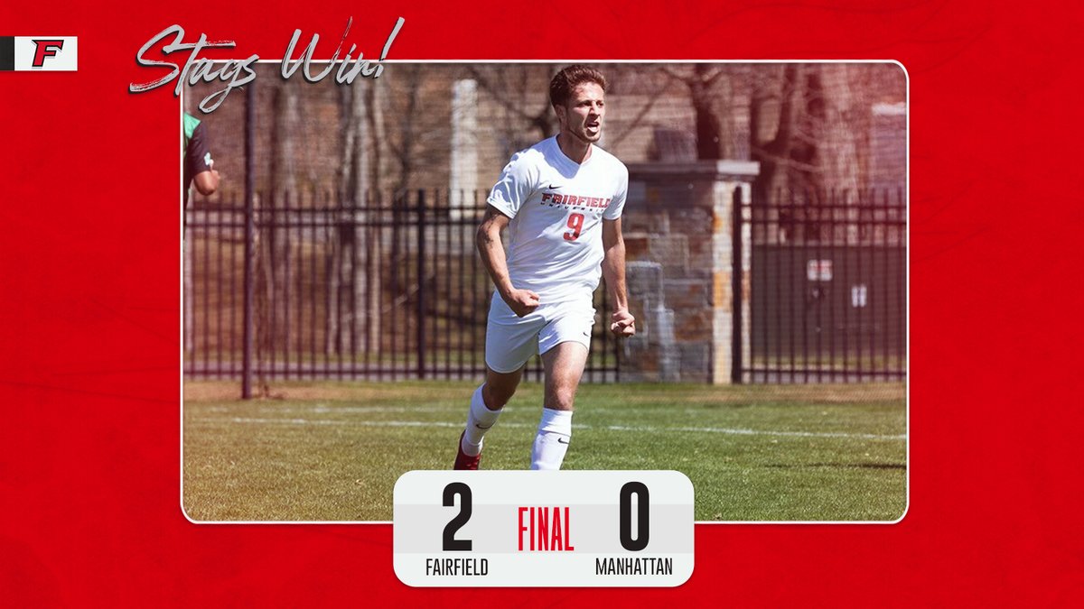 StagsMensSoccer's tweet photo. 𝐒𝐓𝐀𝐆𝐒 𝐖𝐈𝐍!

61': McGlinchey (Raimondo assist)
80': Filipe (McGlinchey assist)

That's another huge three points as we look towards the #MAACSoccer postseason! Details to follow as they are finalized.

#WeAreStags #StagsCompete 🤘⚽ https://t.co/b0hir2j3dq