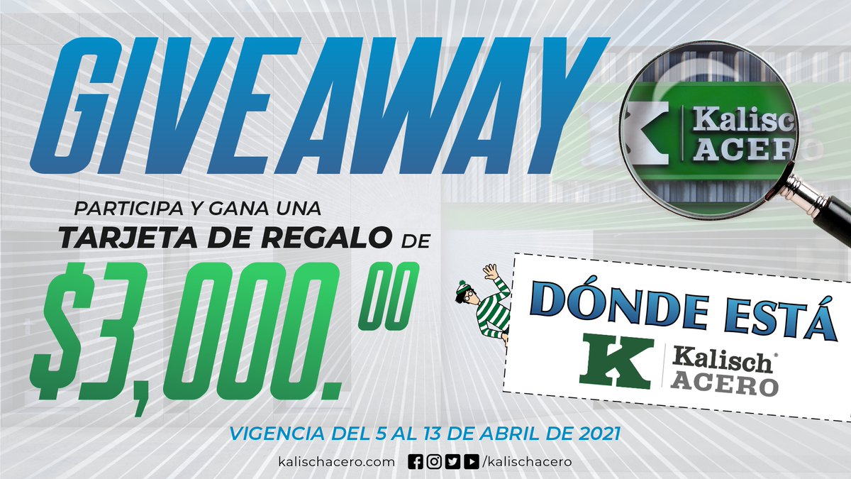 kalischacero's tweet image. $𝟛,𝟘𝟘𝟘 𝕖𝕟 𝕒𝕞𝕒𝕫𝕠𝕟
1-Seguirnos en twitter⠀
2- Darle like a esta publicación. ⠀
3- Comentar el nombre de una sucursal de Kalisch, producto o cuidad en la tengamos sucursal. ⠀
4- Etiquetar a 2 amigos en el mismo comentario (ellos también deben seguirnos).⠀