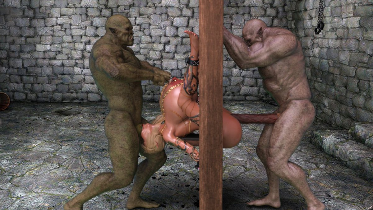 DungeonSlaves's tweet photo. Slave or Orcs? In which Position You want to be? https://t.co/pTJGtgPcI8