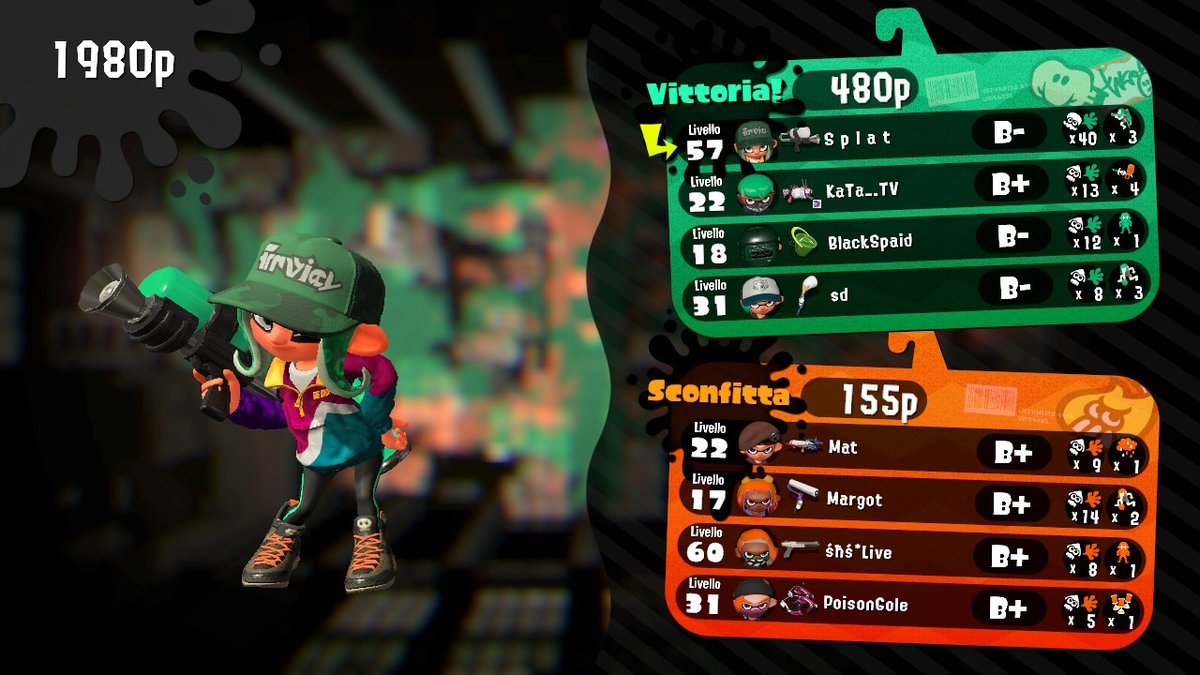 Splat137's tweet image. #Splatoon2 #NintendoSwitch