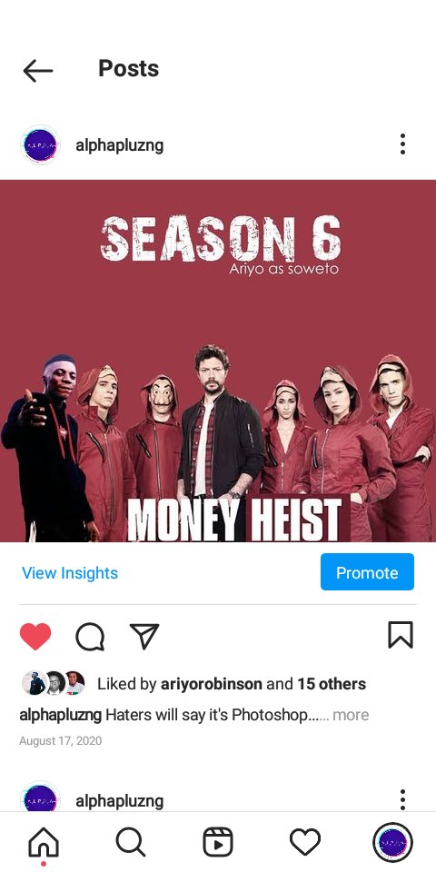 Alphapluzng's tweet photo. For those of us expecting #MoneyHeist5 looks like #moneyheist6 is here and I am part of its cast WHAT JUST HAPPENED #Penthouse3 #rccgfols IPOB #Buhari #ESSENCE https://t.co/jpAqLBWZri