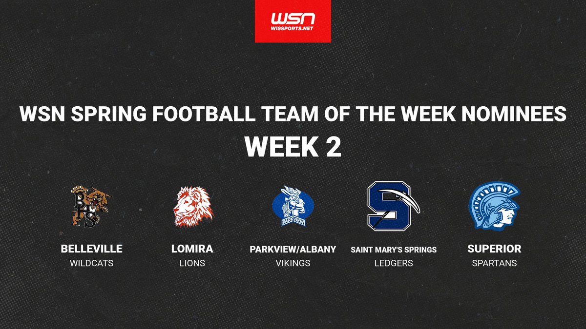 Week 2 WSN Spring Football Team of the Week Nominees #wisfb -- wissports.net/news_article/s…