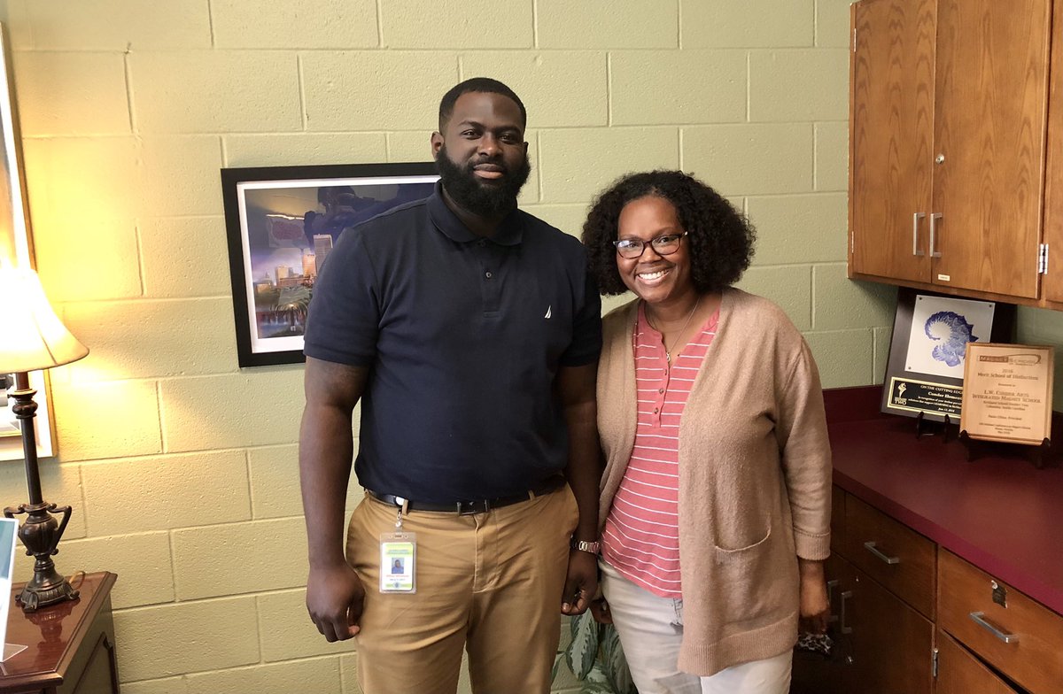 Caring, dedicated, passionate, and innovative are a few words that come to mind when I think of the talented Tammer Roberts and William Whitehurst. Their unwavering commitment is a blessing to our Conder family. Happy Assistant Principals Week!! We love you!!#APWeek21