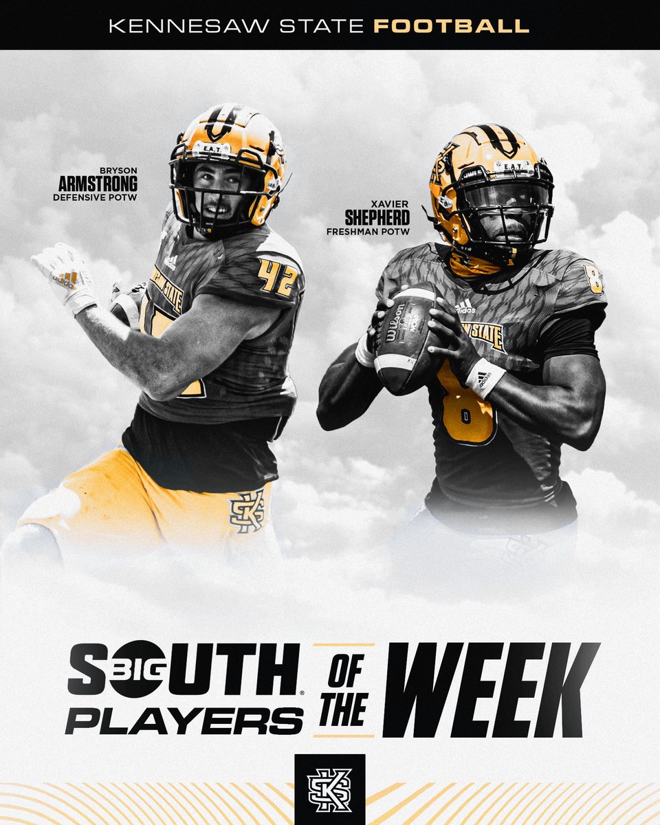 kennesawstfb's tweet image. Award-worthy performances from these guys 💪

📰 bit.ly/2PF6Miq

#GoldStandard