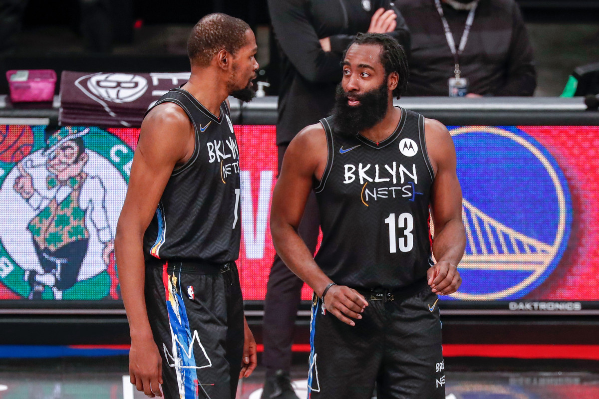 Kevin Durant still out for Nets as James Harden returns against Knicks