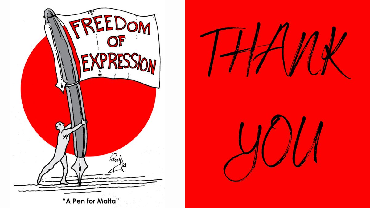 PEN Malta (@maltapen) on Twitter photo The tireless pen of <a href="/Gorg_Mallia/">Gorg Mallia</a> produced this timely cartoon to celebrate the first milestone reached when aspiring PEN Malta submits its application in mid-April. To those who are already with us on this journey: THANK YOU 🇲🇹🖋️
<a href="/pen_int/">PEN International</a>
#writers #freedomofexpression The tireless pen of <a href="/Gorg_Mallia/">Gorg Mallia</a> produced this timely cartoon to celebrate the first milestone reached when aspiring PEN Malta submits its application in mid-April. To those who are already with us on this journey: THANK YOU 🇲🇹🖋️
<a href="/pen_int/">PEN International</a>
#writers #freedomofexpression