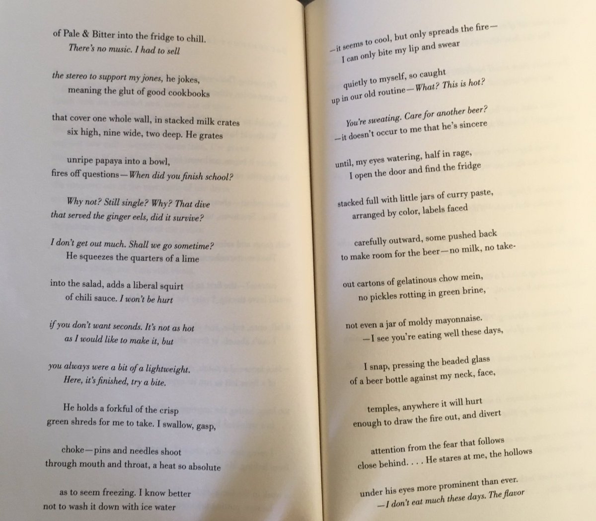 “Hot” by Craig Arnold.5/30 fave poem a day for  #NationalPoetryMonth