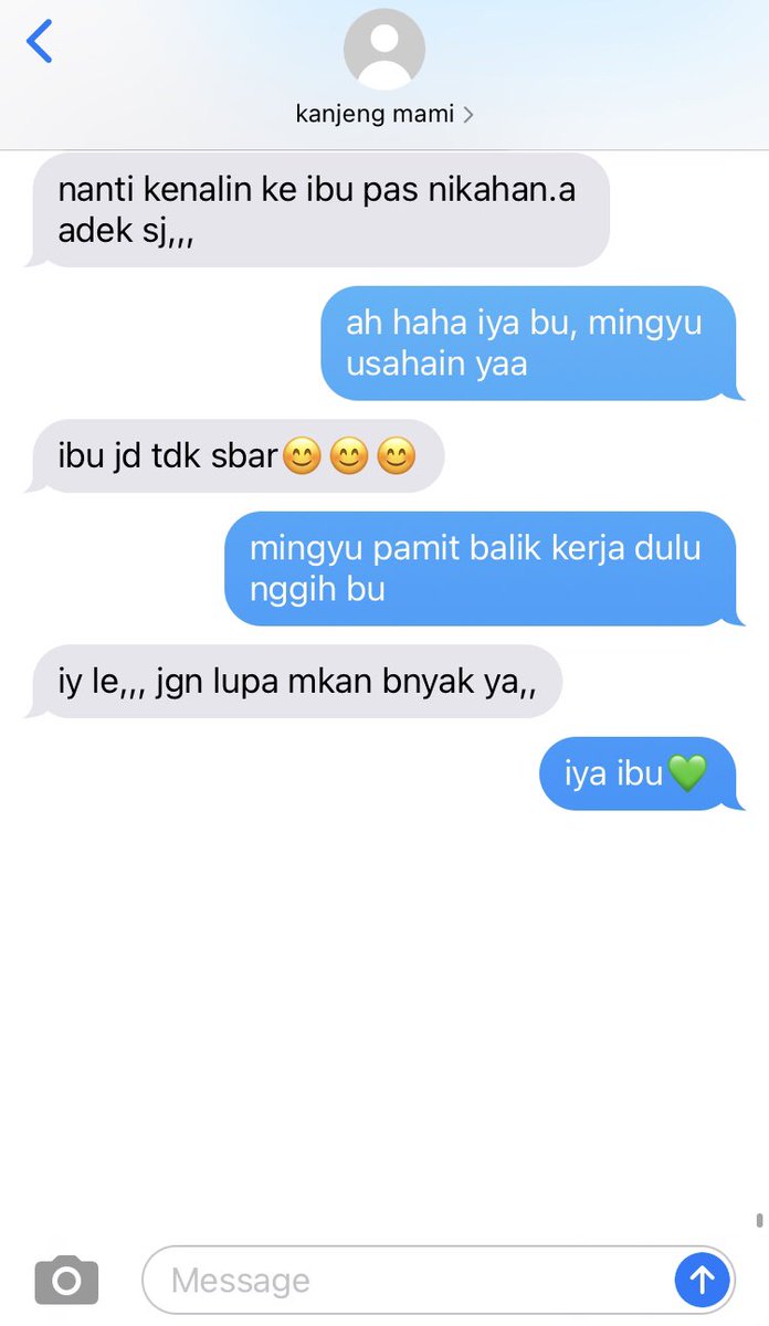 codinglanguage's tweet image. chat dari kanjeng mami