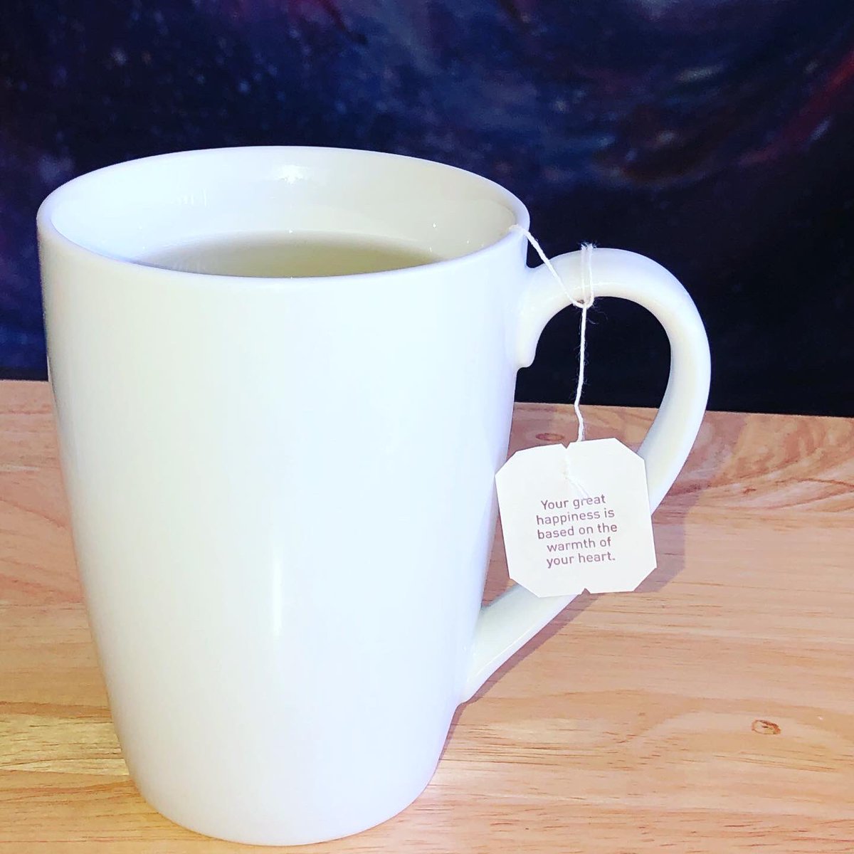 “Your great happiness is based on the warmth of your heart” 🧡💖 #yogitea #multiplesclerosis #wahlsprotocol