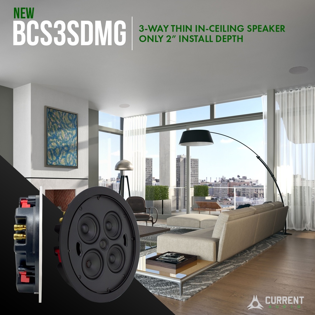 current_audio's tweet image. ✅Motivation Monday✅
It's time to update your smart home with our ultra-thin, 3-way  In-ceiling speakers.
.
The BCS3SDMG 🔊
.
Set the music mood using your virtual assistant to turn your speakers on! 
.
#currentaudio #soundvisiontechnologies #motivationmonday #musicmonday