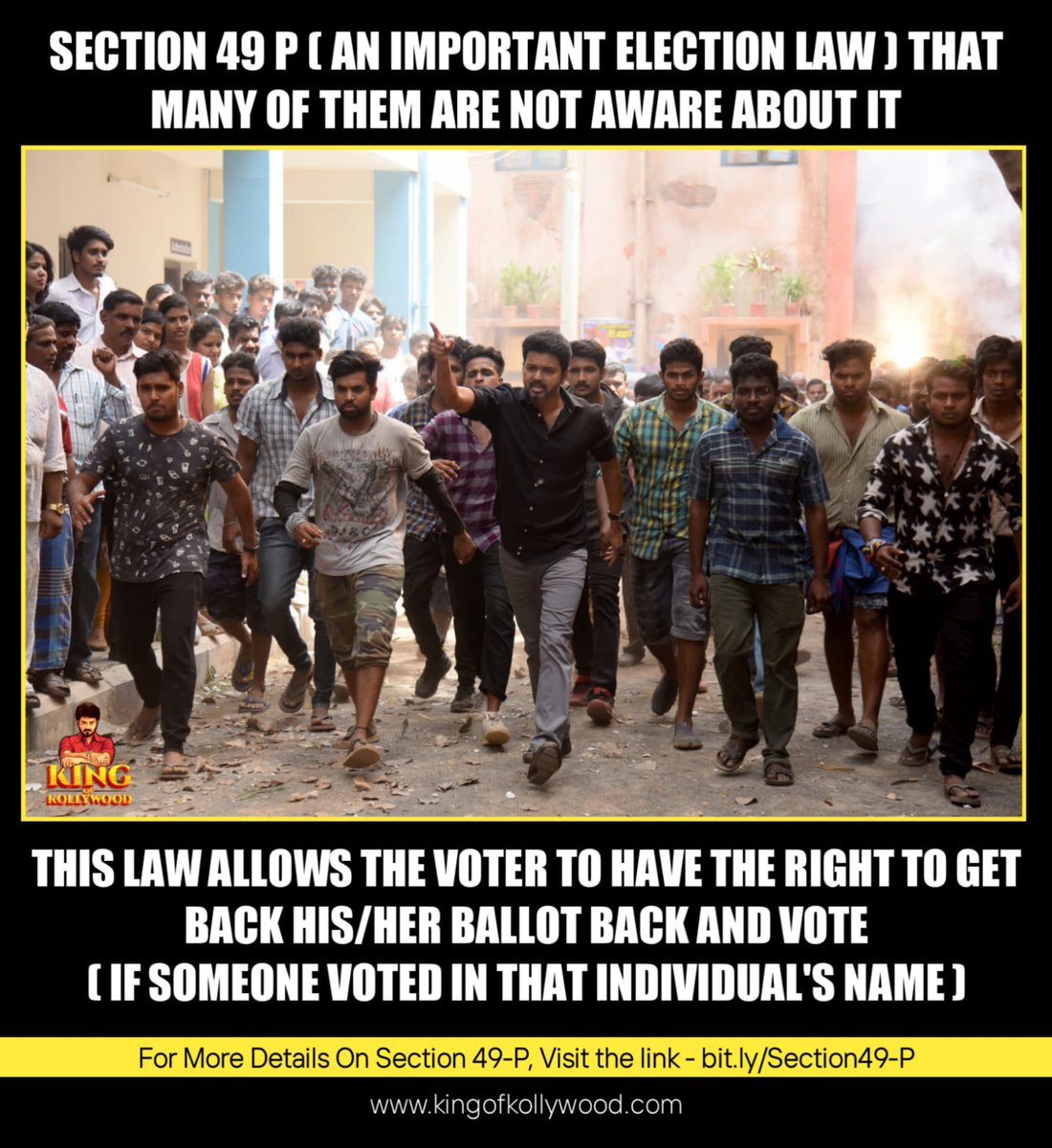 RIAZtheboss's tweet photo. Section 49-P (An Important Election law) That Not Many Are Aware Of. This Law Allows The Voter To Have The Right To Get Back His/Her Ballot Back And Vote (If Someone Voted In That Individual's Name).

For More Details - https://t.co/N9y4drdGx2

#TamilNaduElections2021
#Section49P https://t.co/6QpqAXAde4