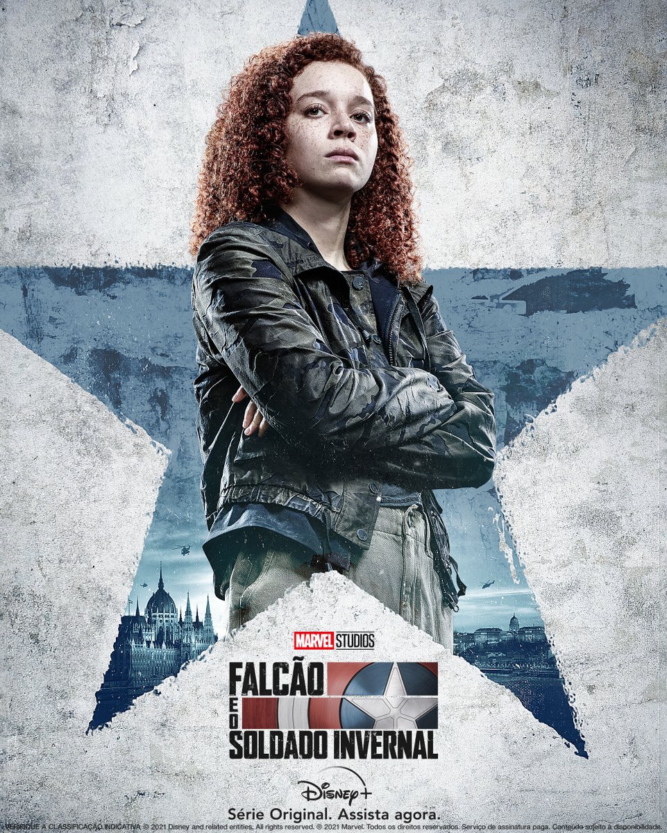 DisneyPlusBR's tweet photo. Conheça Karli Morgenthau. Assista agora ao novo episódio de #FalcãoEOSoldadoInvernal, da Marvel Studios. Só no #DisneyPlus. https://t.co/RZCtW5KVYk
