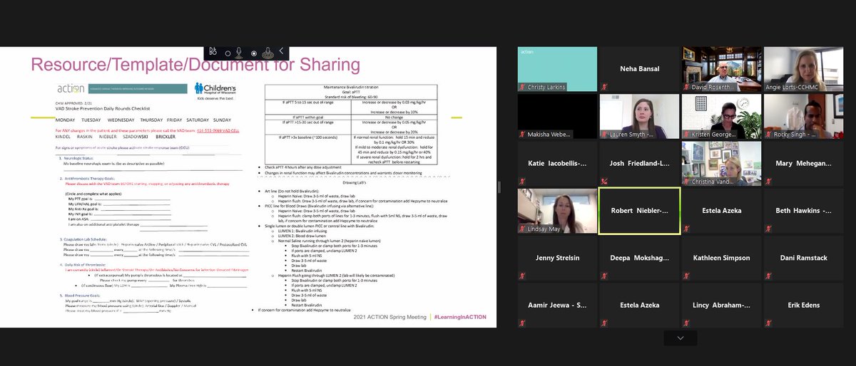 150 people on the <a href="/ACTION4HF/">ACTION</a> spring meeting today! Loving the sharing of pearls and pitfalls by all the #Pediatric centers! Steal shamelessly and share seamlessly! #PedsHF #CardioTwitter <a href="/ACTIONFellows/">ACTIONFellows</a>
