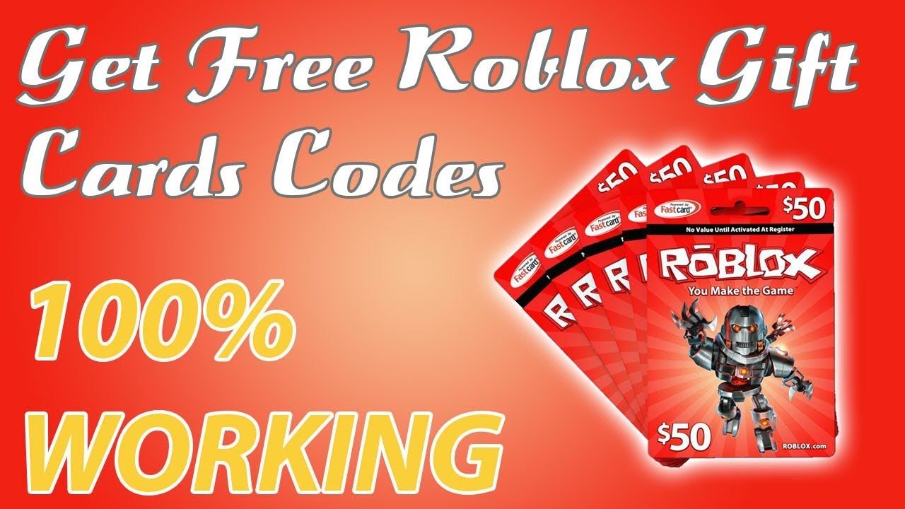 Roblox Gift Cards on X: #Roblox Free Gift Cards are available now