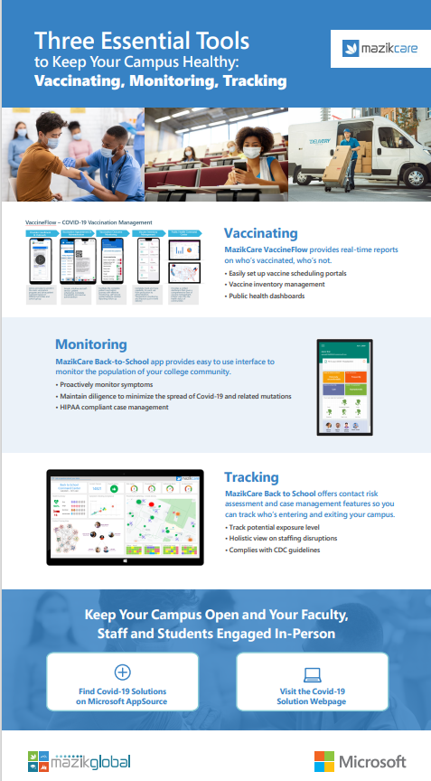 Creating and maintaining a campus and educational environment that is not adversely impacted by Covid-19 is challenging. Learn best practices through vaccinating, monitoring and tracking at our webinar on April 14th at 2pm ET. register.gotowebinar.com/register/31285…
