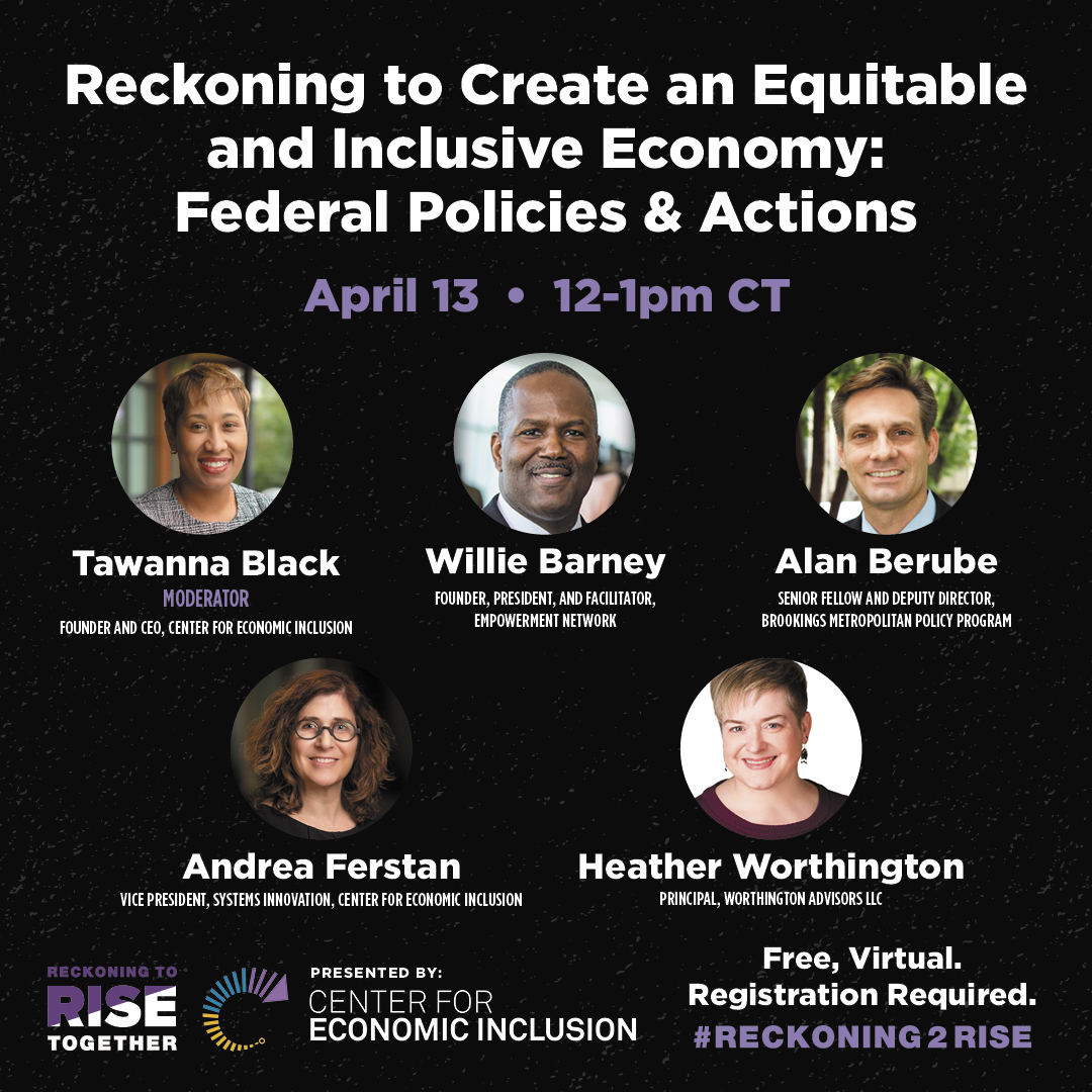 AspenUrbanInnovation (@aspenurbaninnov) on Twitter photo 🗓️ On Tues, Apr 13, <a href="/EconInclusion/">Center for Economic Inclusion</a> is hosting a timely discussion on how new federal policies & funds can create an equitable economy, featuring <a href="/TawannaABlack/">Tawanna Black</a>, Willie Barney <a href="/EmpowerOmaha/">Empowerment Network</a>, @berubea1, <a href="/Andreaferstan/">Andrea Ferstan</a> & <a href="/worthington651/">Heather Worthington</a>.
Register: bit.ly/r2rapr1321 🗓️ On Tues, Apr 13, <a href="/EconInclusion/">Center for Economic Inclusion</a> is hosting a timely discussion on how new federal policies & funds can create an equitable economy, featuring <a href="/TawannaABlack/">Tawanna Black</a>, Willie Barney <a href="/EmpowerOmaha/">Empowerment Network</a>, @berubea1, <a href="/Andreaferstan/">Andrea Ferstan</a> & <a href="/worthington651/">Heather Worthington</a>.
Register: bit.ly/r2rapr1321