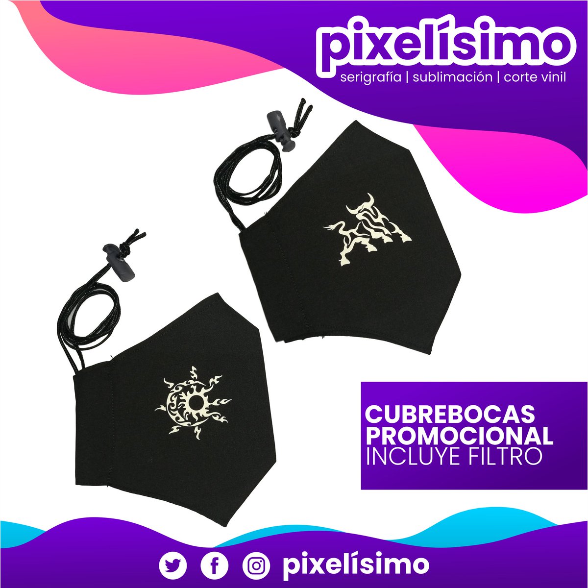 pixelisimo's tweet image. 🎉♦️En pixelísimo, contamos con una gran variedad de artículos para tu fiesta o negocio ♦️🎉

✔️ Cubrebocas promocionales, incluye filtro 😍

m.facebook.com/pixelisimo/

#Xalapa #pixelísimo #cubrebocas
