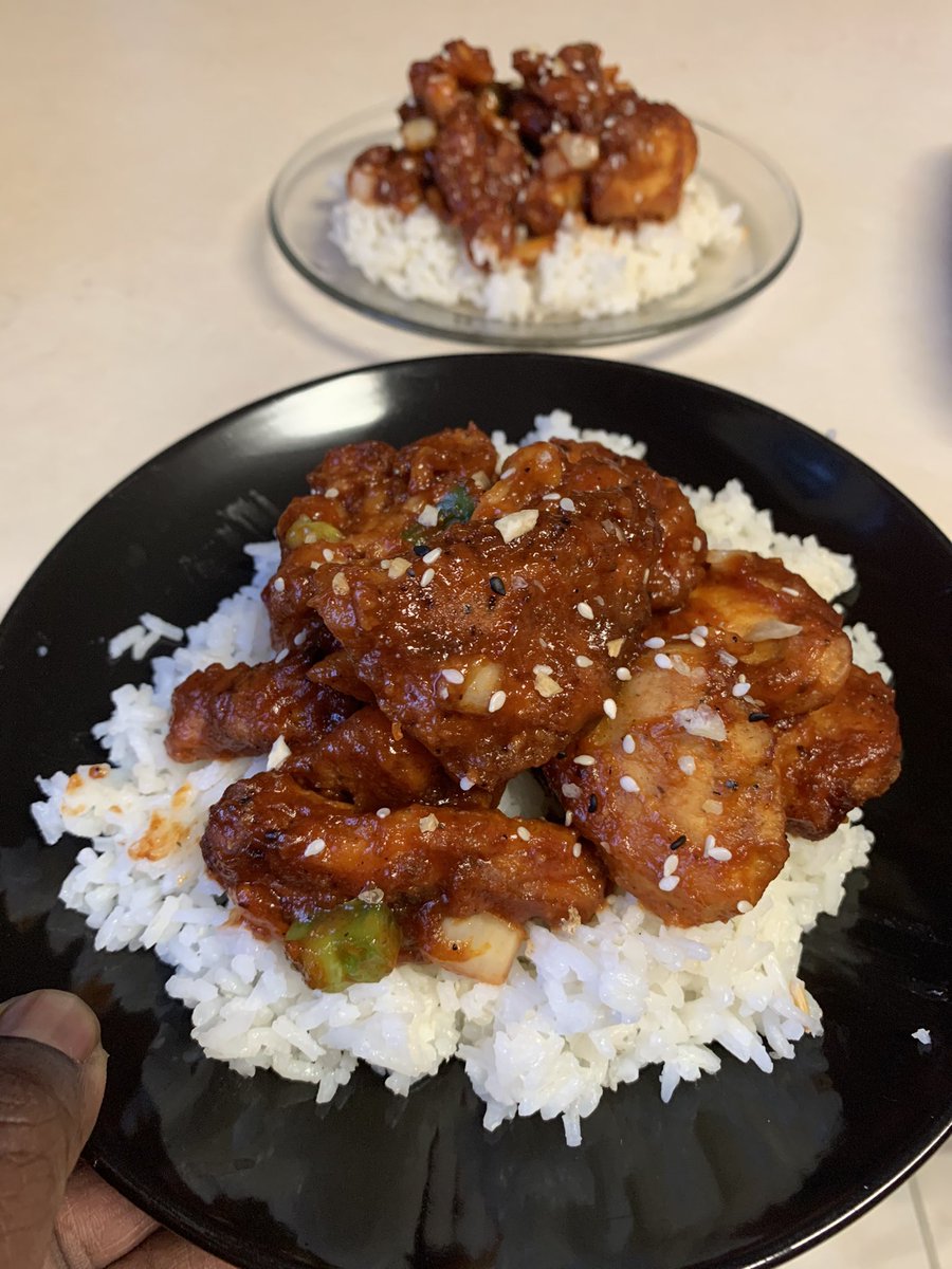 jaypresident's tweet image. Hey @oh_so_sweet1, I think I did alright.... #GeneralTsoChicken