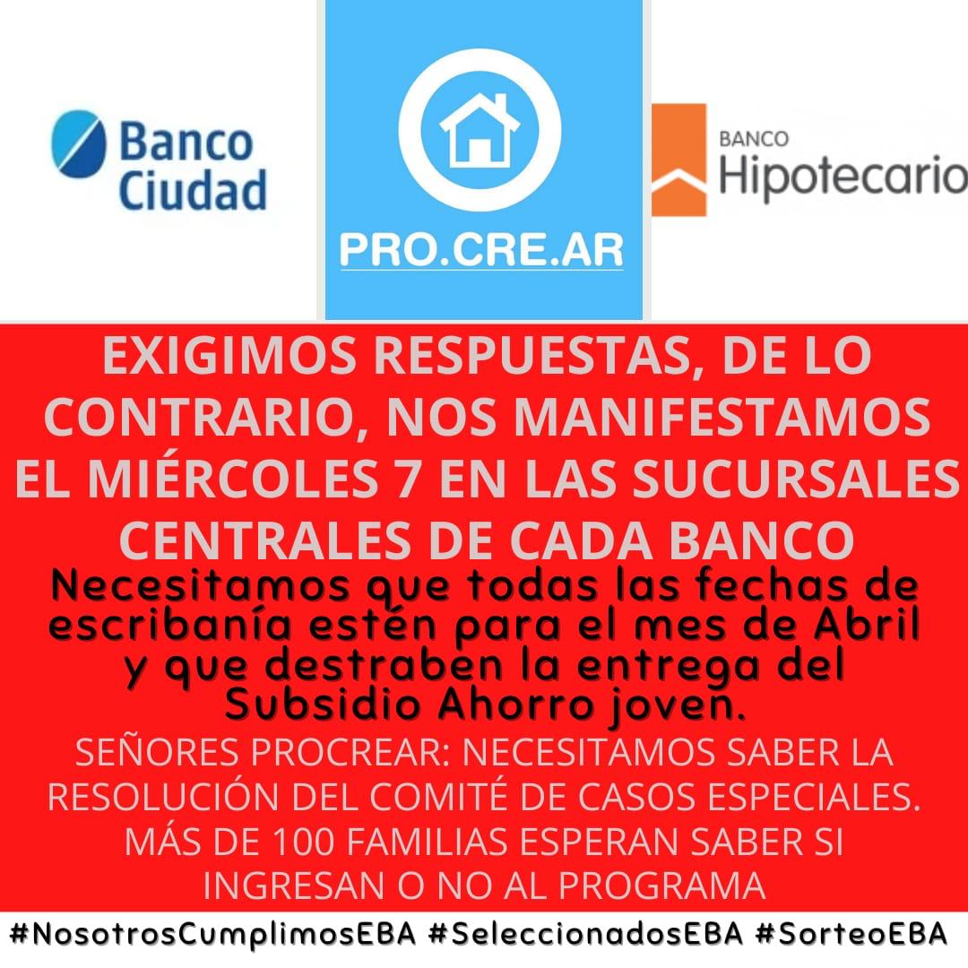 Señor ministro para cuando las entregas‼️NECESITAMOS NUESTRAS 🏠 YA‼️

<a href="/jorgeferraresi/">Jorge Ferraresi</a> 
<a href="/lucianoscato/">Luciano Scatolini</a> 
<a href="/GDocato/">Gustavo Cento Docato</a>
<a href="/MiguelCentorbi/">Miguel Centorbi</a>
<a href="/paoteper/">Paolita</a>
<a href="/BancoCiudad/">Banco Ciudad</a>
<a href="/BcoHipotecario/">Banco Hipotecario</a>
<a href="/Procrear/">Procrear</a>
<a href="/MinHabitatAR/">Ministerio de Desarrollo Territorial y Hábitat</a>
<a href="/rossi_delfina/">Delfi Rossi</a>
<a href="/francomoccia/">Franco Moccia</a>
<a href="/P_Villalba/">Paula Villalba</a>
<a href="/Nicolas_Massot/">Nicolás Massot</a>
<a href="/marianorecalde/">Mariano Recalde</a> 

#SorteoEBA