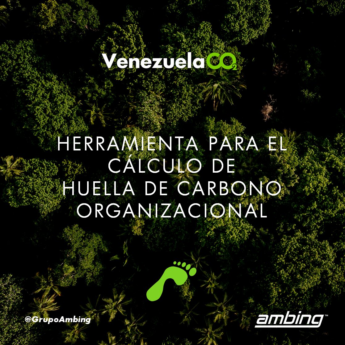 GrupoAmbing's tweet photo. ¿Quieres conocer la huella de carbono de tu organización?👣🍃

Descarga sin costo la  versión beta de la herramienta que hemos desarrollado para inventariar y calcular emisiones de gases de efecto invernadero a nivel organizacional.
👇
https://t.co/tu0KZcyMJm https://t.co/zf7ADIqZla