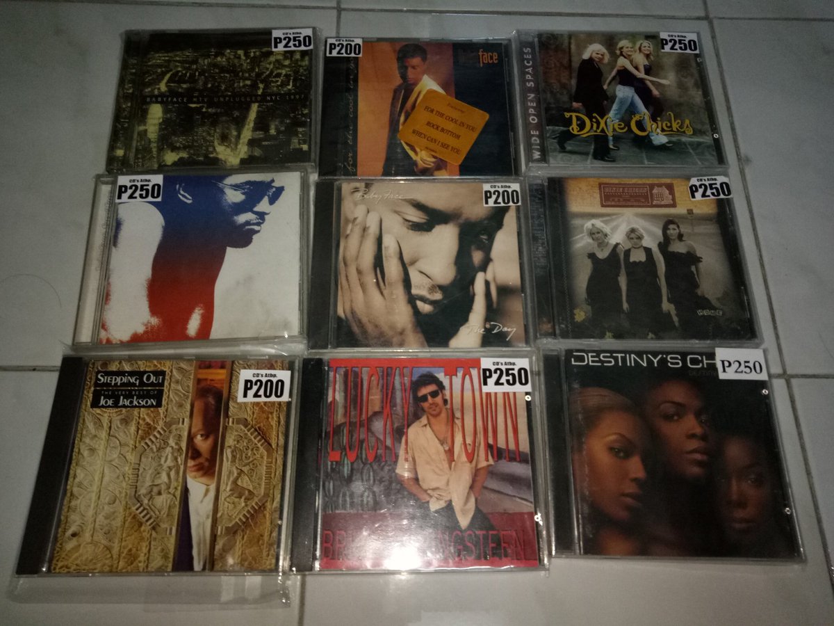 Available Stocks (Part 5)
Same Day Delivery or Shipping Only
No Walk-in Until April 11
All Pre-owned/Mostly Imported
P100 - P400 each only
PM or text 09954596796 for order and reservation