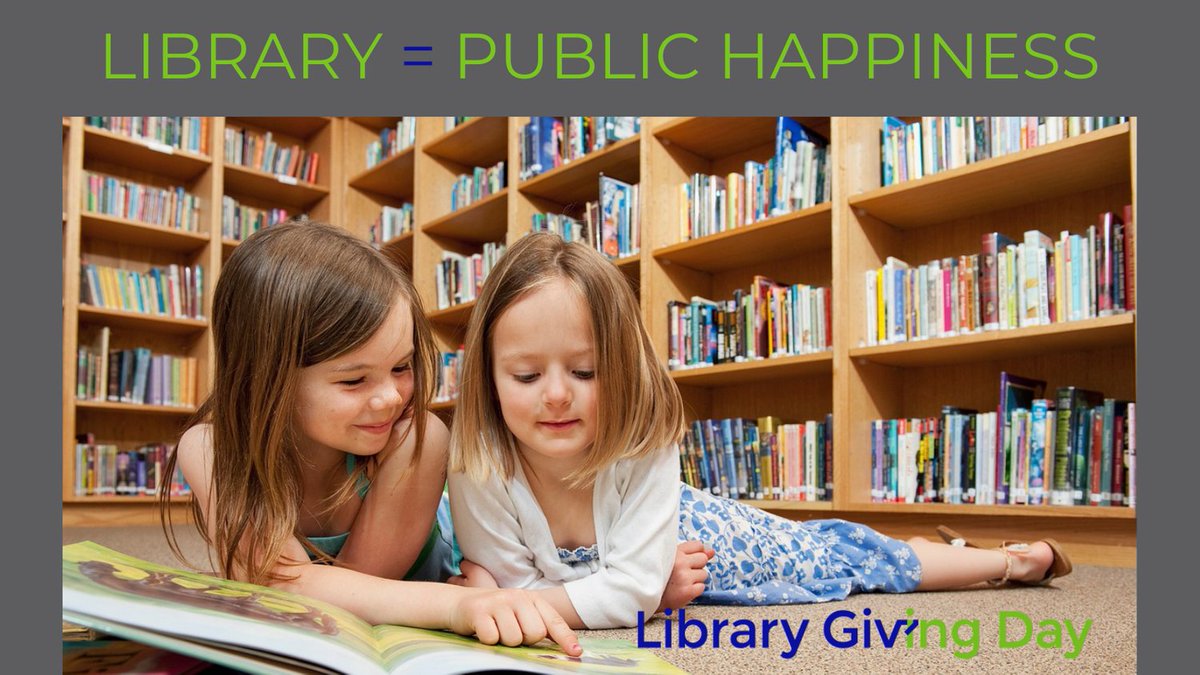 PublicDenver's tweet photo. How does #DenverPublicLibrary make you happy? #LibraryGivingDay is this Wednesday. Spread public happiness by making a donation https://t.co/2Q317PJqYG https://t.co/aFpocWba08