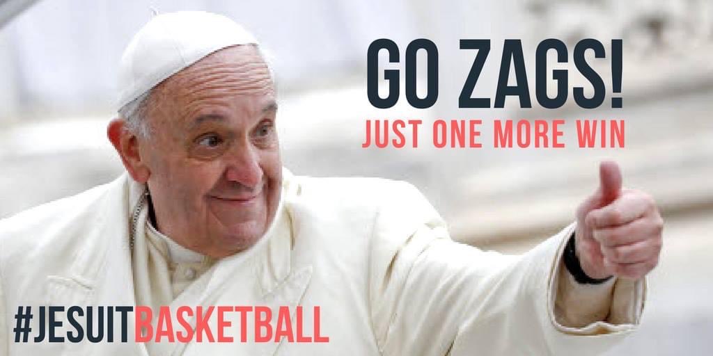 Let’s go Zags!!  #jesuitEducated #Jesuithoops <a href="/jesuitsa/">JASPA</a> #jesuitbasketball