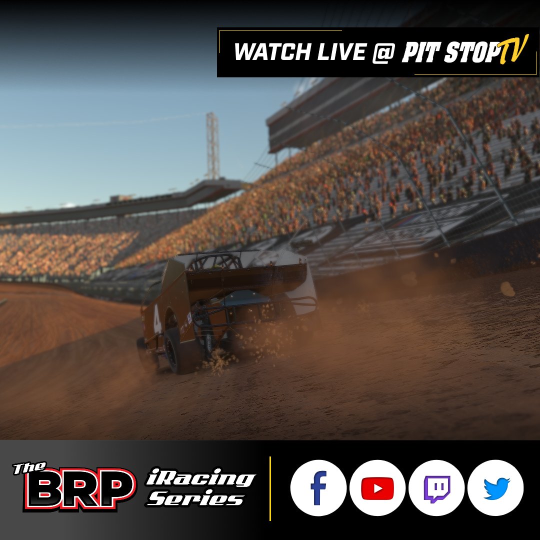 One last hurrah.

@TheBRPSeries heads to Bristol Motor Speedway for one more chance at victory in big block modifieds before transitioning to pro late models.

Coverage is underway: https://t.co/njfozbFKk3

#PitStopTV | #iRacing | #SimRacing https://t.co/vcPCBX4hcq