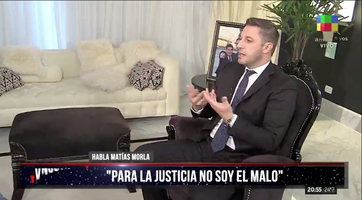 gualtieri_juan's tweet photo. MATIAS MORLA DISPARA CONTRA DALMA Y GIANINNA: "PODRIAN PONERSE A BUSCAR TRABAJO" https://t.co/AQCK96cxaz