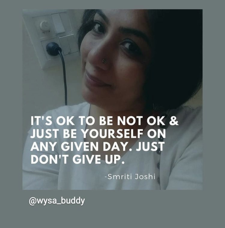 calmRosekerry's tweet photo. @SmritiSawhney your own Words  ❤️ The best type of therapy https://t.co/GYtuw4cVsS