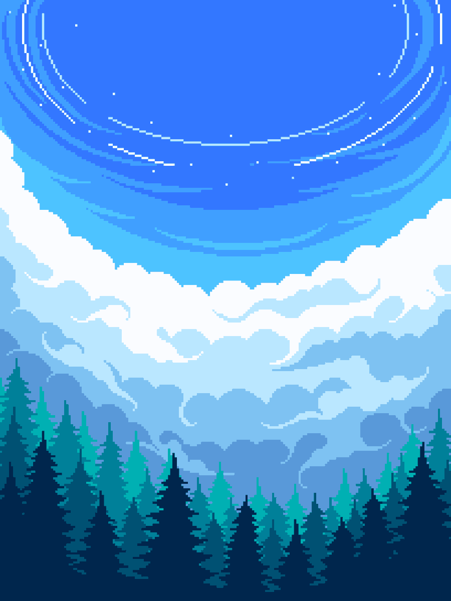 Onor28's tweet photo. #pixelart #ドット絵 #aseprite
Eu amo desenhar cenários 💙 https://t.co/KfaJTuEFZ5