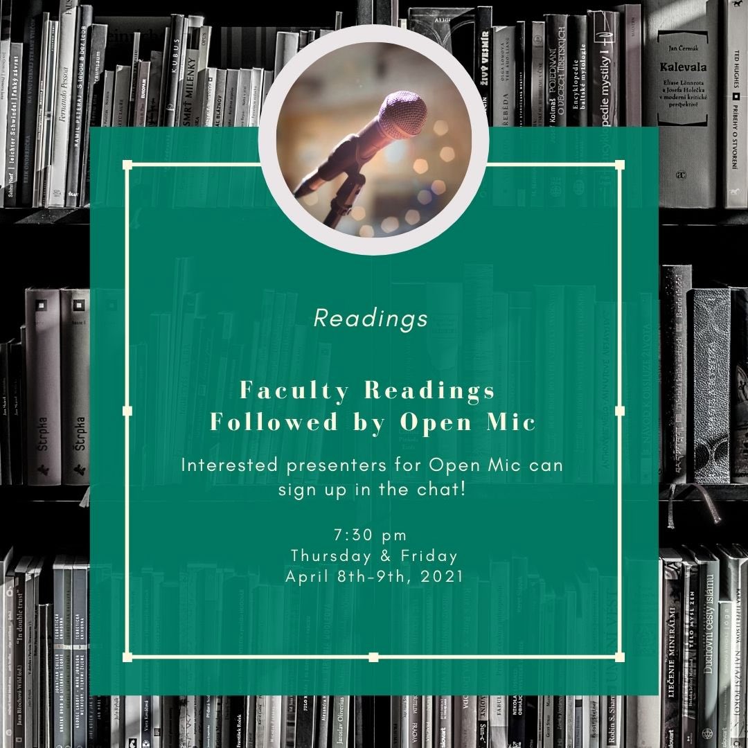 Don’t forget to check out some of our readings at the C.R.A.F.T. Festival as well! 
Link to register: bit.ly/wcufest2021