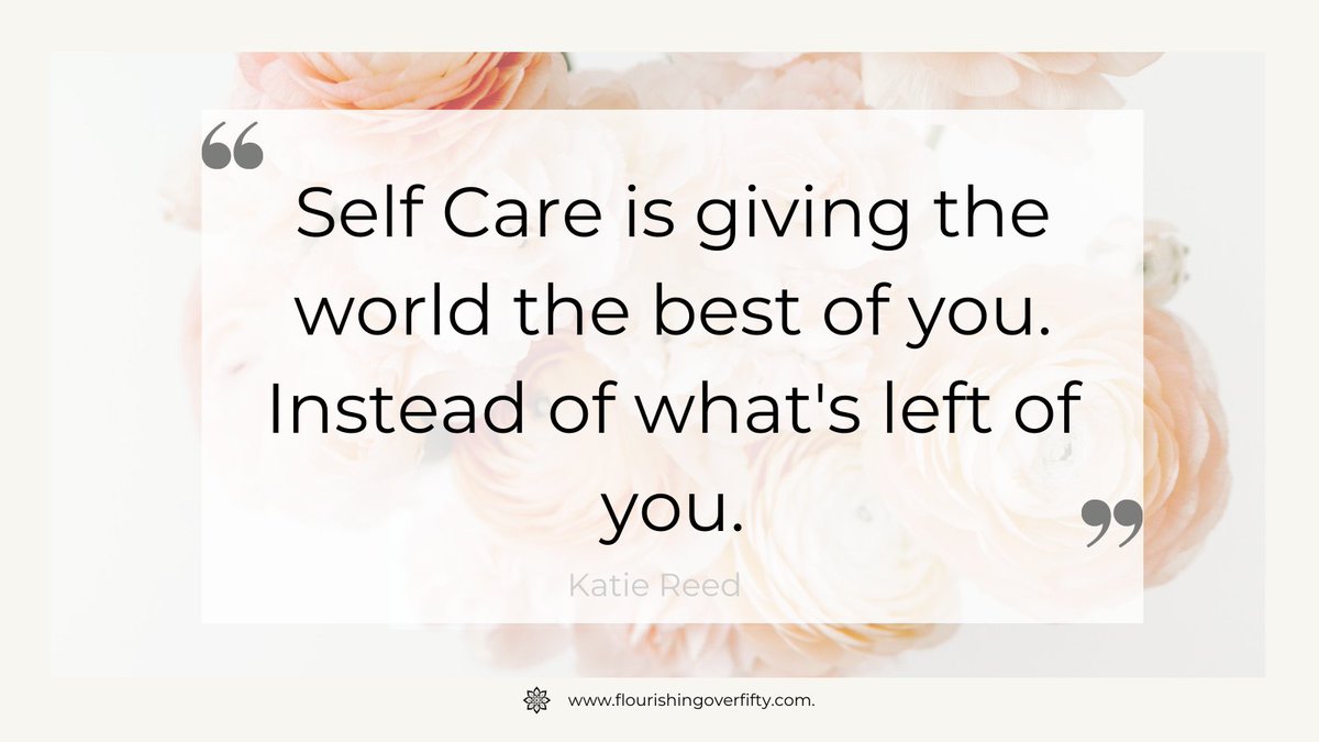 The only way you can show up as your best every day is to take time for yourself - to think, to sleep, to pray, to rest.  Sometimes we learn this the hard way and end up sick or tired or angry (you know what I mean). #selfcare #aginggracefully #Over50