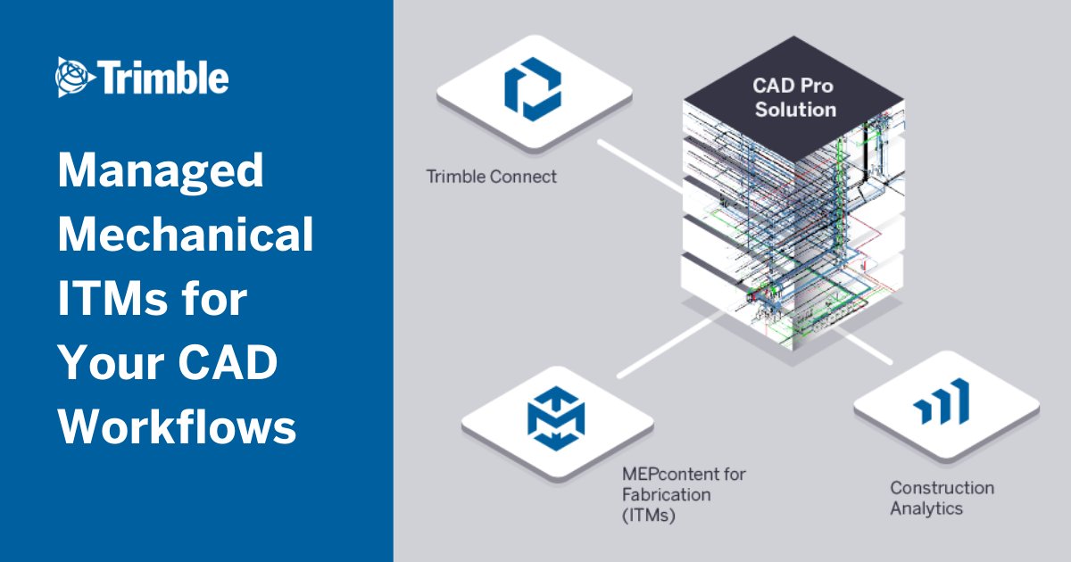 Are you a mechanical detailer using ITMs in Fabrication CADmep?

See how our CAD Pro’s mechanical ITM content can help you drive more consistency and quality in your workflow! ow.ly/5VcM50EgVeA
