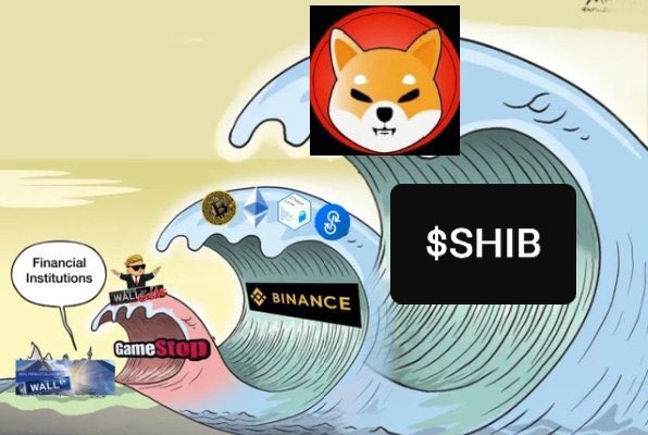memesmaximalist's tweet photo. The $Shib wave is big #ShibaSwap very soon and the #ShibArmy just keeps getting stronger 💎🙌🚀 https://t.co/H0B4aGpVWH