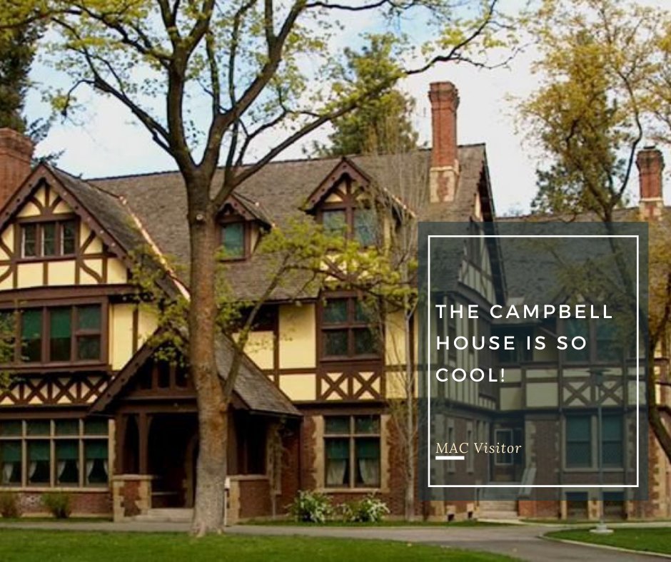 NorthwestMuseum's tweet photo. "The Campbell House is so cool! We had never been before and loved the exhibit inside the house." - MAC Visitor 

#NorthwestMuseum #theMAC #CampbellHouse #HistoricHome #HistoricSpokane  #VisitorComments https://t.co/iFf8ELXV4O