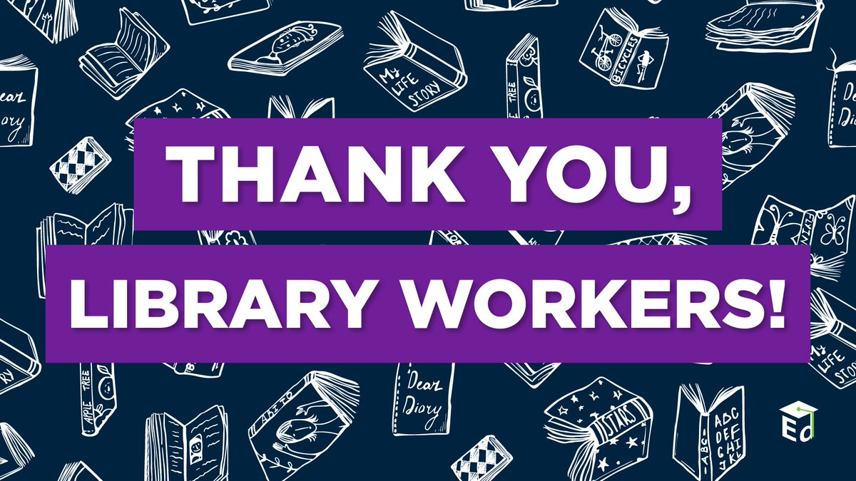 🗣️THANK YOU to all library workers.

Libraries have been pillars of knowledge, thought and information in our communities for centuries and we appreciate all those who maintain and tend to these institutions. 🙏

#NLWD21 #NationalLibraryWeek