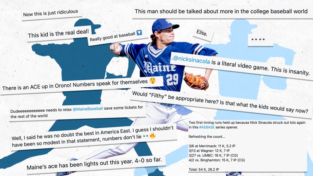 The Nick Sinacola Hype Train is not equipped with brakes 🚂

#BlackBearNation | #WinEverything