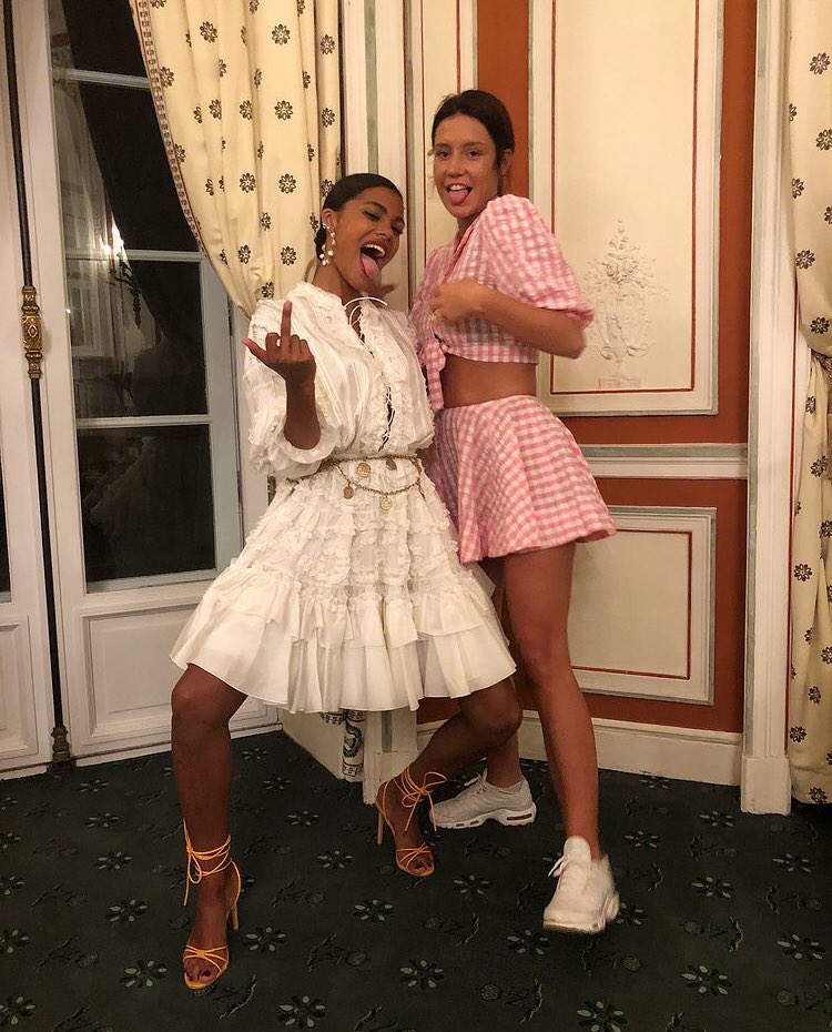 Adèle exarchopoulos x tina kunakey happy birthday tina 