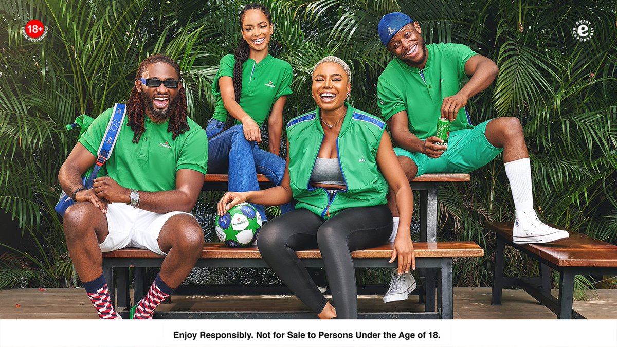 Heineken_NG's tweet photo. A squad that stays together, slays together. Tag your gang!

#UCL | #NeverWatchingAlone https://t.co/frCFi9nyve