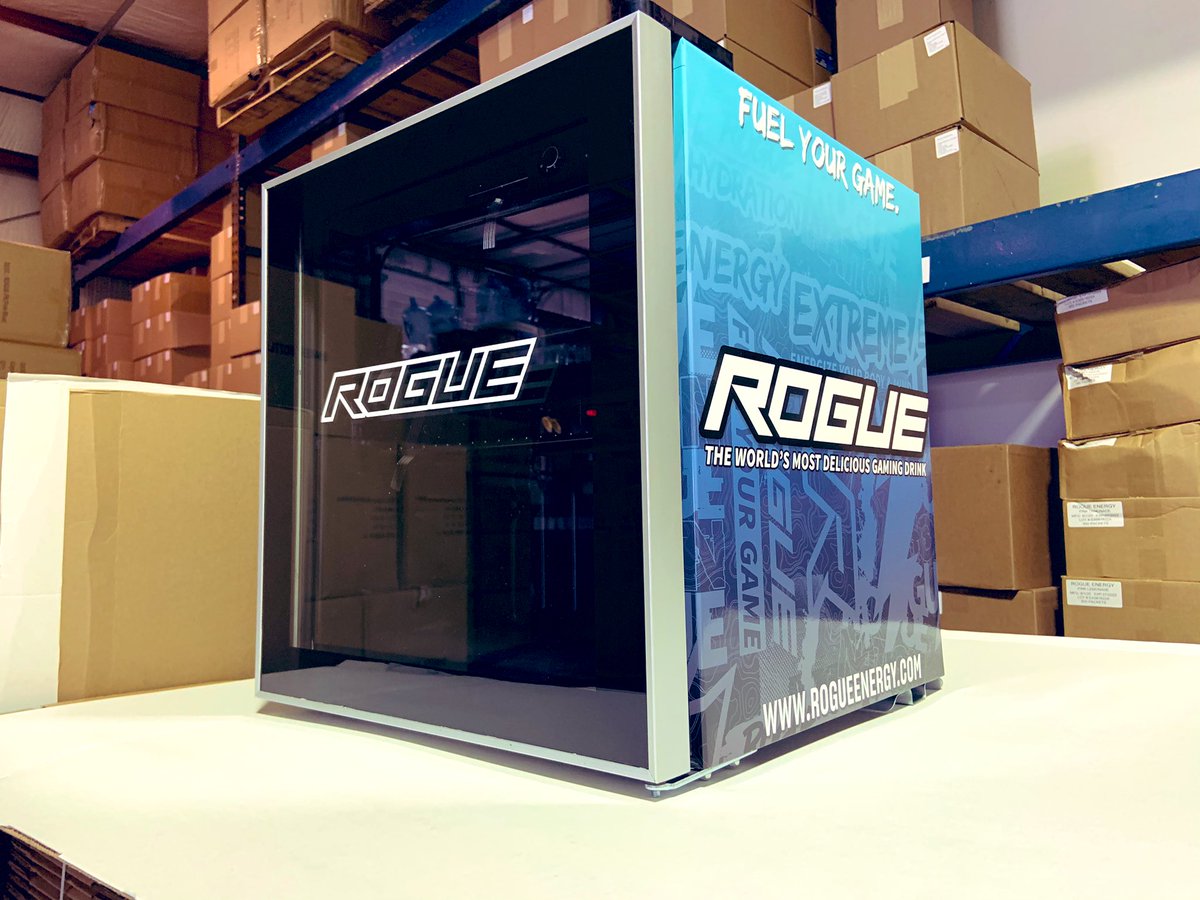 TheRogueEnergy's tweet photo. Just some initial shots of the new Rogue mini fridges. Wait until you see @TheRealHampy get his hands on one!

We will be announcing some special #giveaways and contests that will give you a chance to land one of these soon. Stay tuned for details!

https://t.co/2hGZmY30ok https://t.co/wgGfQ74Rrs