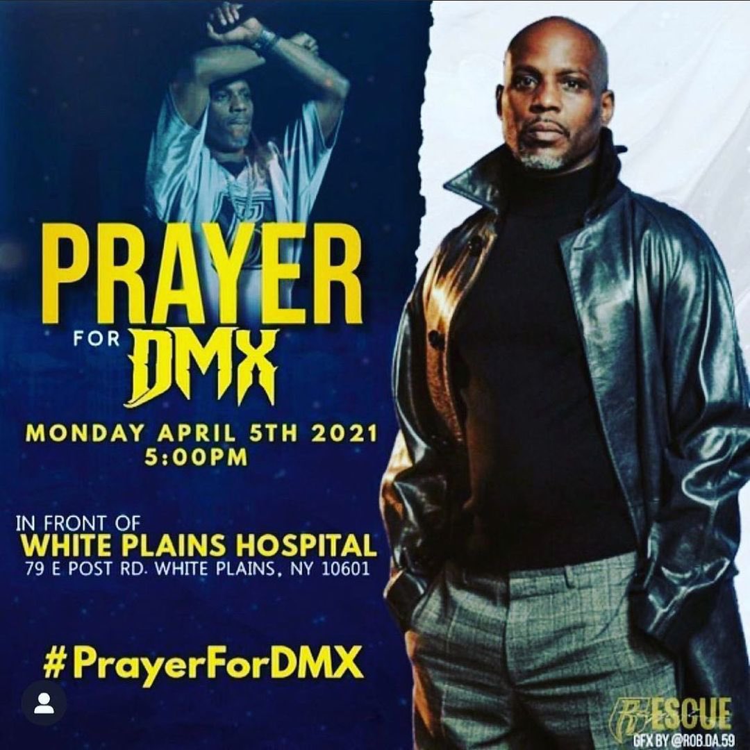 HipHopRaised's tweet photo. Pray for DMX 🙏🏽 https://t.co/fZ4DlpFlAs