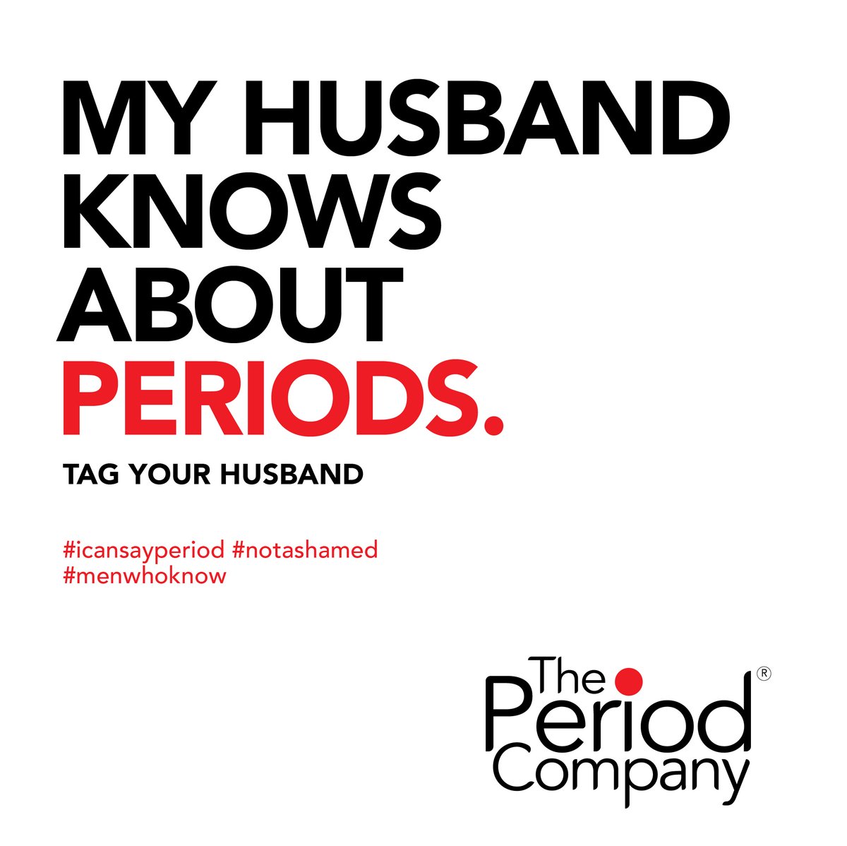 PeriodZw's tweet photo. Does your husband know about Periods?
We encourage men to know what the process is about and how they can help women have a better period experience.
If your husband knows about periods, tag him in the comment section below!
#menwhoknow  #menstruationmatters #MenstrualHealth https://t.co/tpinzDVWIs