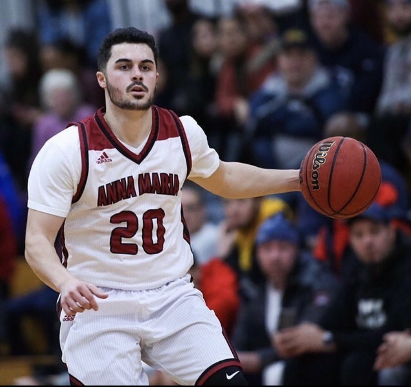 CFB247's tweet photo. Chris Contento
Anna Maria College, Guard 2015-2019 https://t.co/jTqZAKPojL