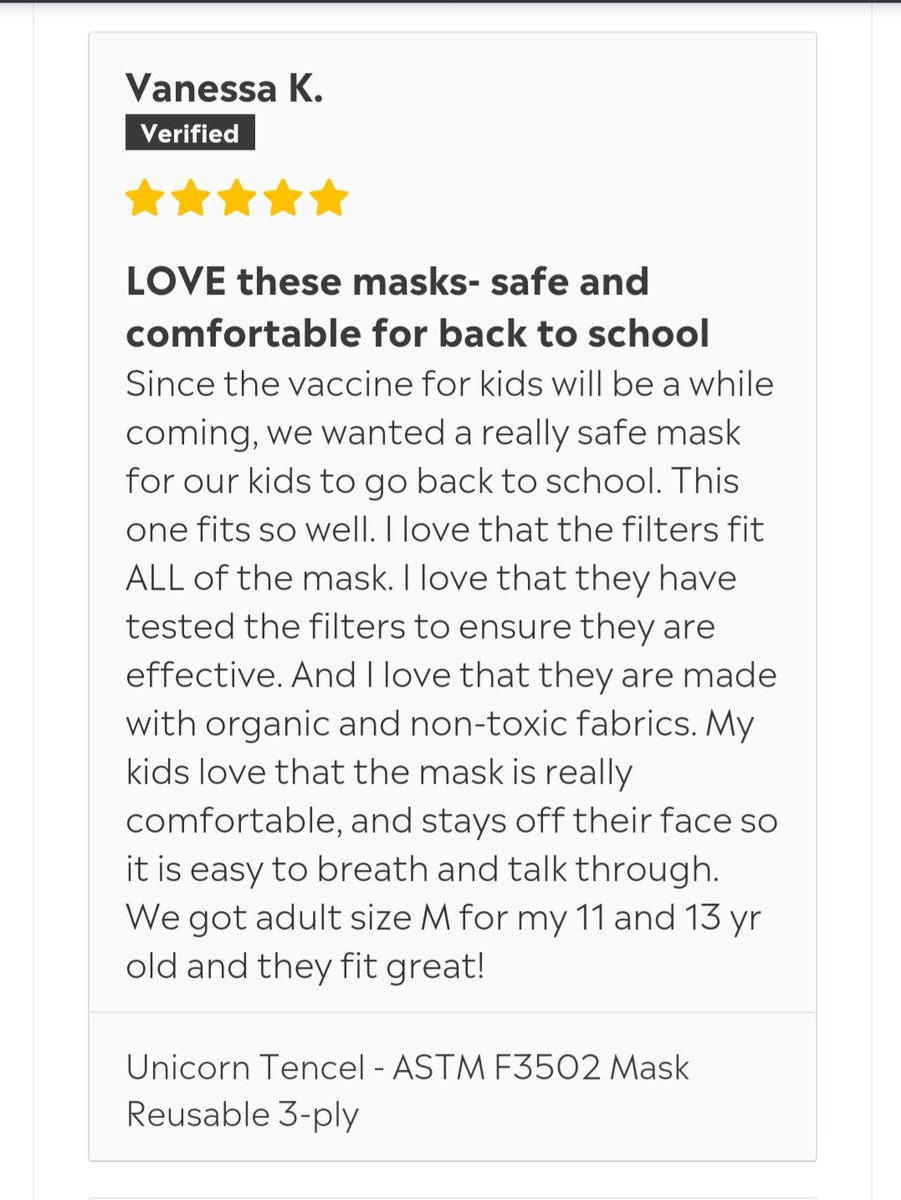 Unicorn_Mask's tweet photo. 💙💛 CUSTOMER LUV OF THE WEEK! 💜💚 from https://t.co/pcxvI7nZtK
#organicmask #kidsmasks #kidsmask #astmf3502 #astmf3502mask #comfortablemask #healthymask #safemask #back2school #backtoschool #backtoschoolmask #parentingwin #parentlife https://t.co/3bGcmbEUd0