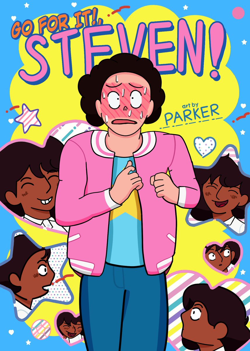 PinkDiamondStan's tweet image. Go For It, Steven! 🌟💞

[#stevenuniverse #stevenuniversefanart #su #steven #connie #connverse]