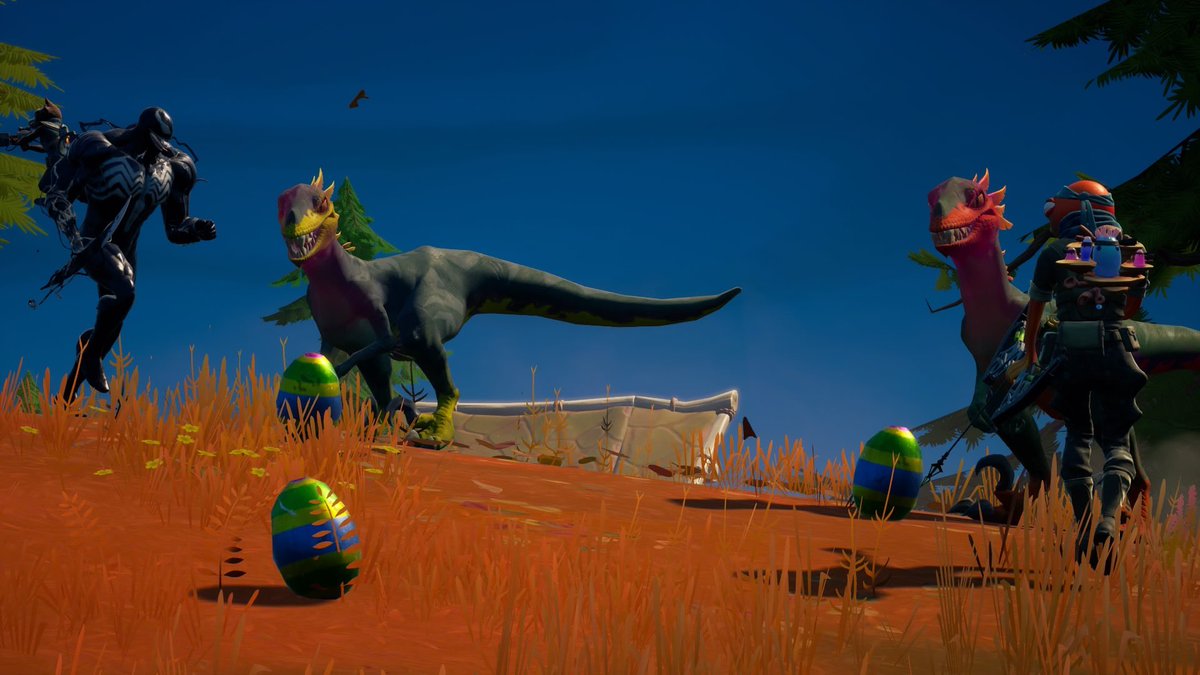 cattus_captures's tweet photo. Raptors guarding their eggs.
#FortnitePrimal #Fortography https://t.co/qsHDc4afxY