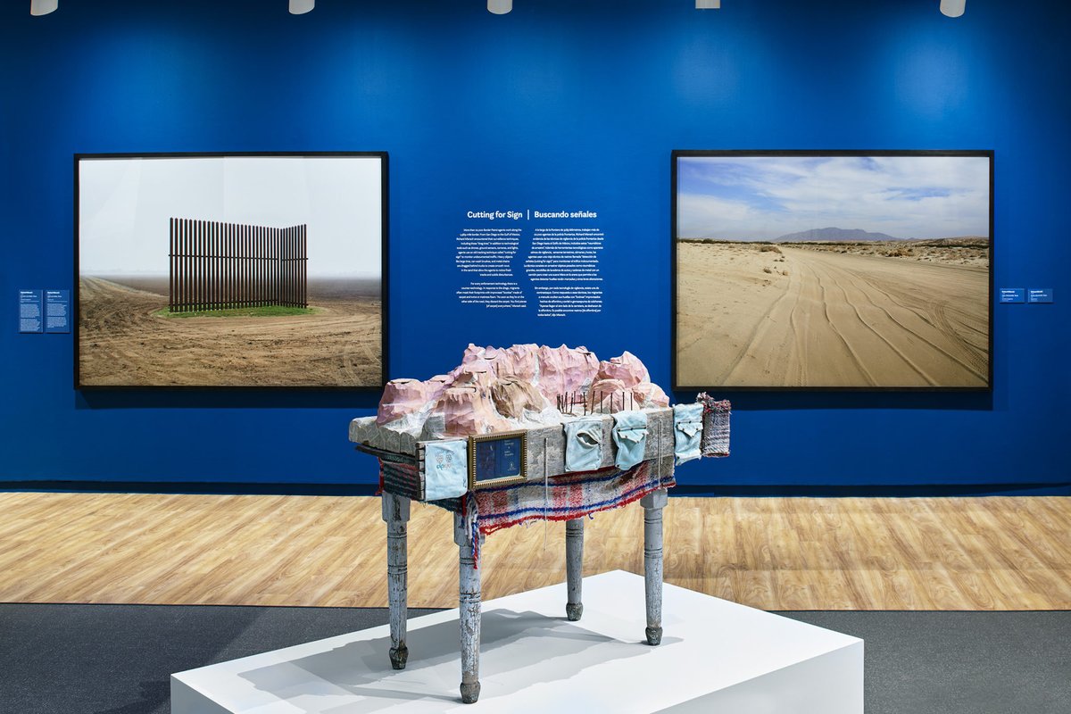 HudsonRivMuseum's tweet photo. For #MuseumEdMonday, we invite you to explore the community resources page the HRM is sharing as part of the exhibition Border Cantos | Sonic Border to support the migrant community. https://t.co/N11hyBvnYo
#BorderCantos #HRMBorderCantos #RichardMisrach #GuillermoGalindo https://t.co/QLJpWMmAnw