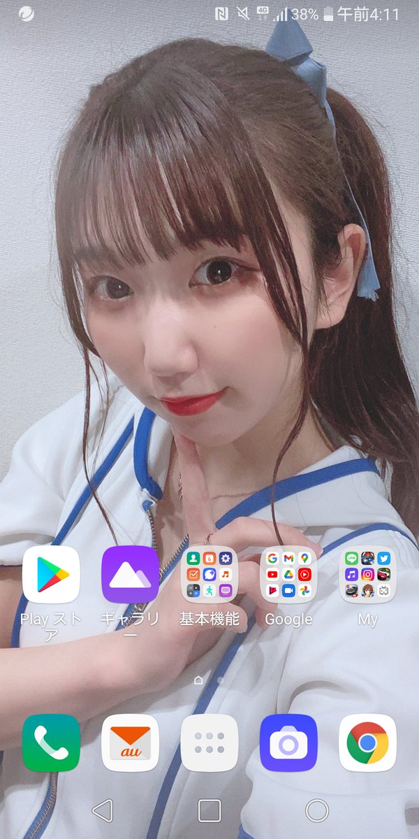 竜崎ルイ アイドルdd 自称 面白い人 今週の待ち受けとキーボード画面 今月29日復活する あいちっぷ I Chip Memory の3人 えりこ ななみん ひなな