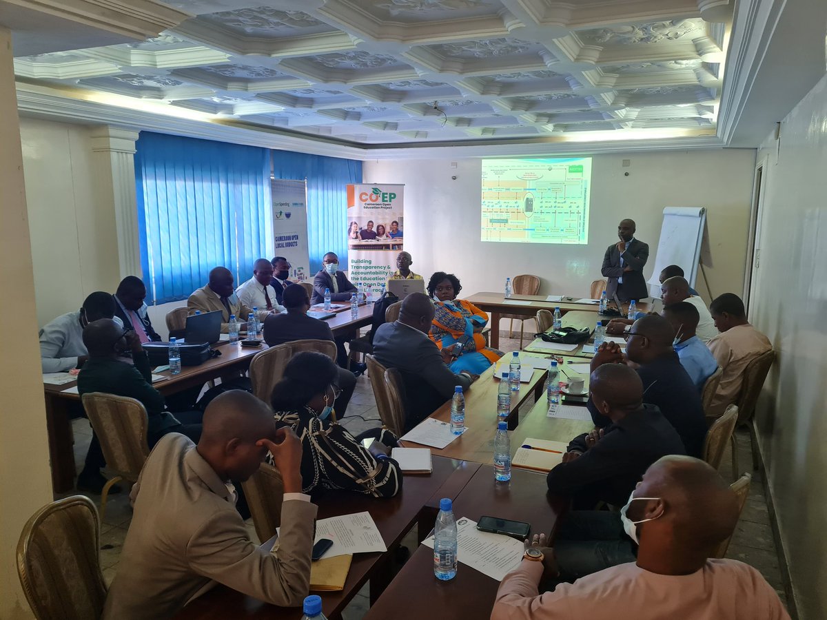 AfroLeadership_'s tweet image. @cmngounou starts today a 3 days training session on #programbudgeting in #localgov for Cameroon Ministry of finance and Ministry of Decentralisation Staff. #IFMIS #SIM_ba #fiscaltransparency #accountability @OpenBudgets @FiscalTrans @CABRI_SBO @TAInitiative @expertisefrance
